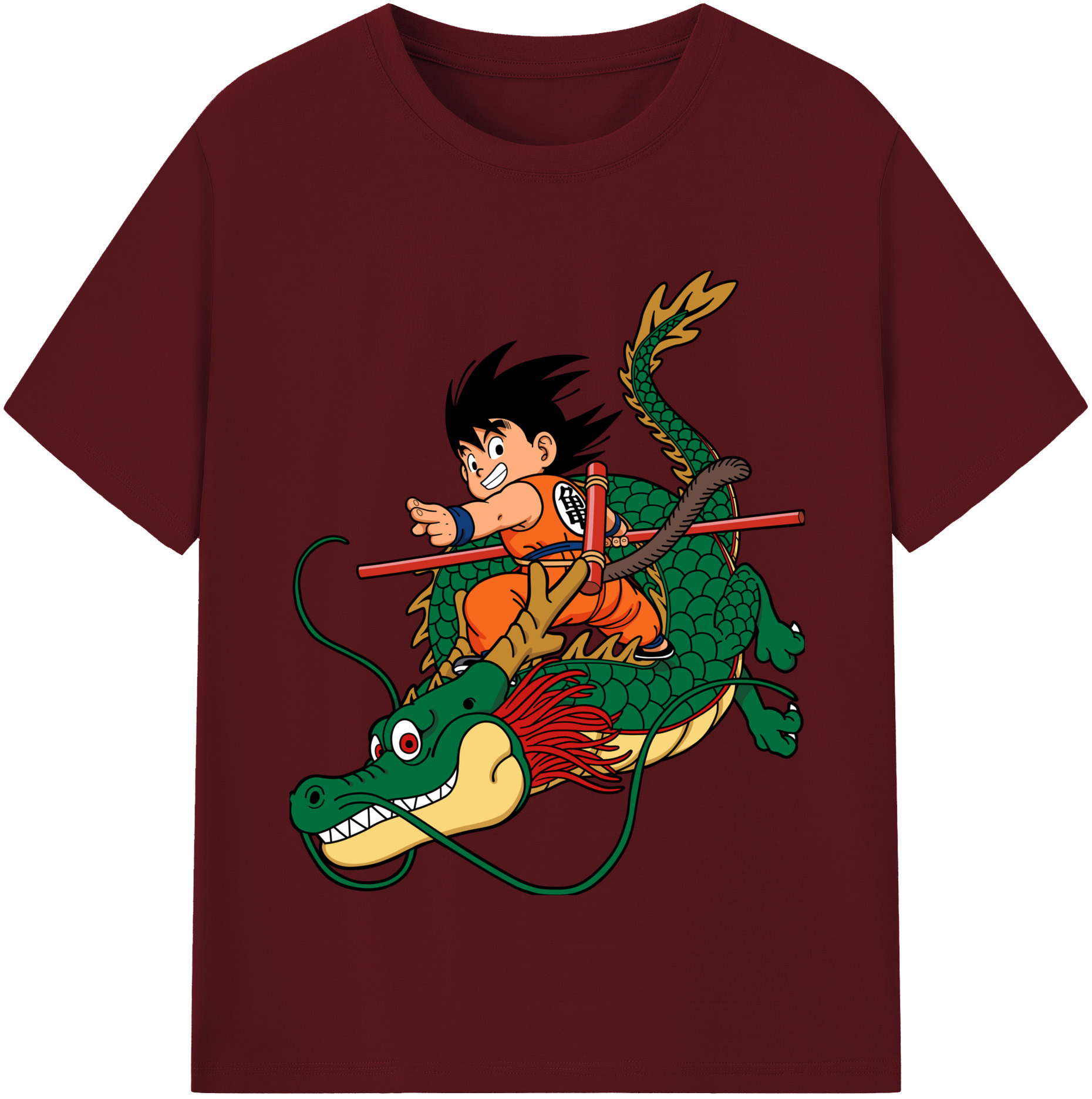 （画像用） ドラゴンボール 孫悟空（そん ごくう）Son Goku カカロット DRAGON BALL Kakarotto 綿100％半袖Tシャツ（フロントプリント）